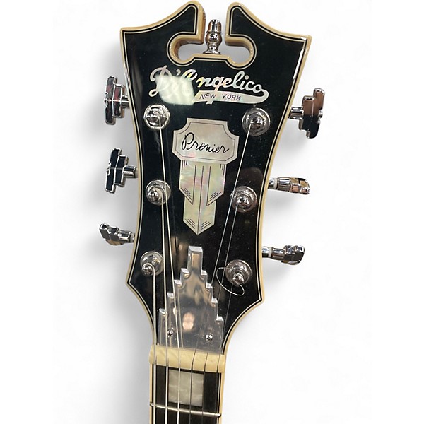 Used D'Angelico Premier Series DC Brown Sunburst Hollow Body Electric Guitar