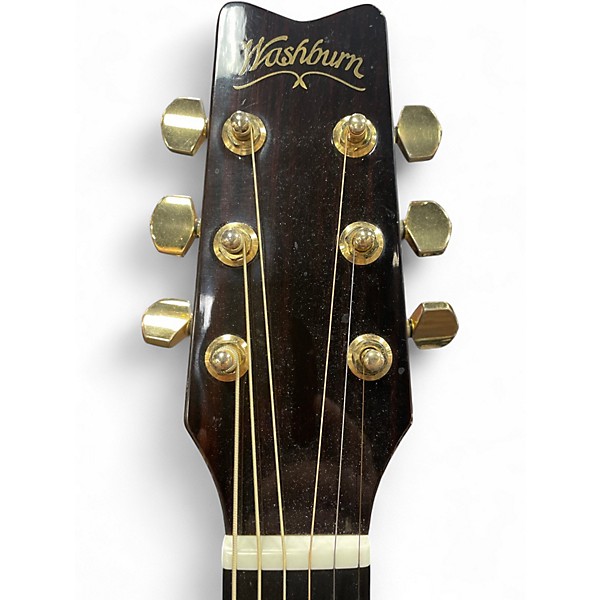 Used Washburn D21S/N Natural Acoustic Electric Guitar