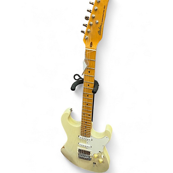 Used Asher Guitars & Lap Steels LA Studio White Solid Body Electric Guitar