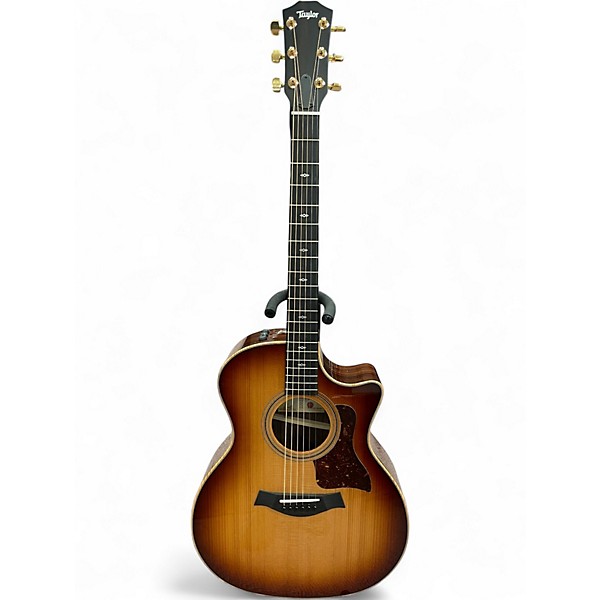 Used Taylor 414CE Studio Sunset Blvd Edgeburst Acoustic Electric Guitar