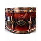 Used ddrum 14X7.5 Select Series Artisan Snare Orange Fade Drum thumbnail