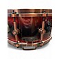 Used ddrum 14X7.5 Select Series Artisan Snare Orange Fade Drum