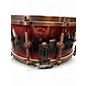 Used ddrum 14X7.5 Select Series Artisan Snare Orange Fade Drum