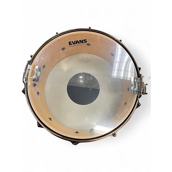 Used ddrum 14X7.5 Select Series Artisan Snare Orange Fade Drum