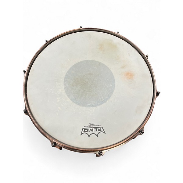 Used ddrum 14X7.5 Select Series Artisan Snare Orange Fade Drum