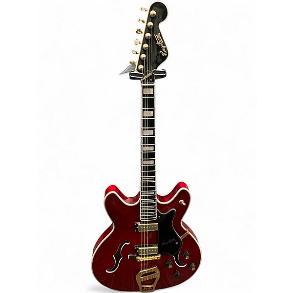 Used Eastwood Wandre Soloist Teal Hollow Body Electric Guitar