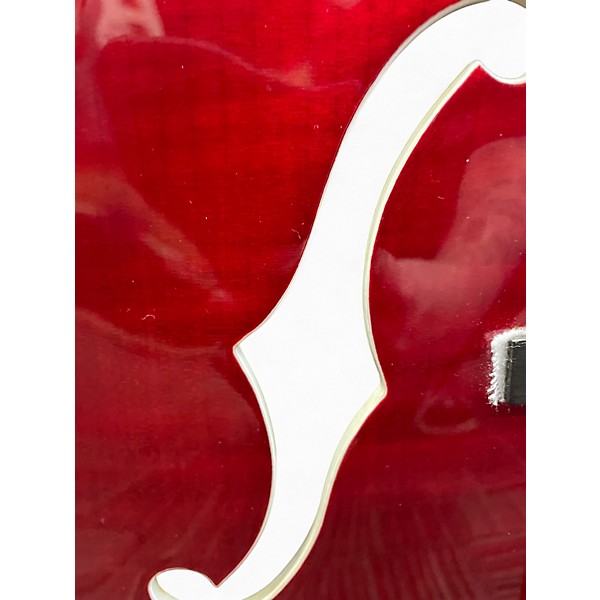 Used Eastwood Wandre Soloist Teal Hollow Body Electric Guitar