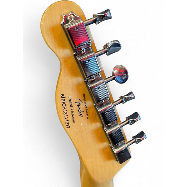 Used Squier Vintage Modified Cabronita Telecaster Black Solid Body Electric Guitar