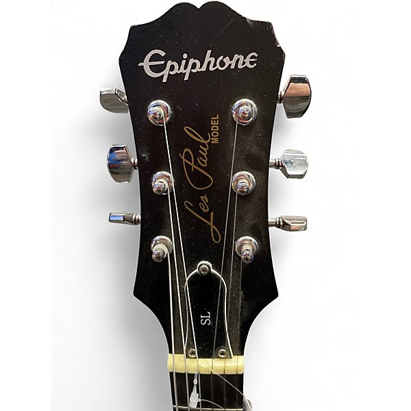 Used Epiphone Les Paul SL 2 Tone Sunburst Solid Body Electric Guitar