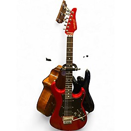Used Kramer FOCUS 3000D Candy Apple Red Solid Body Electric Guitar
