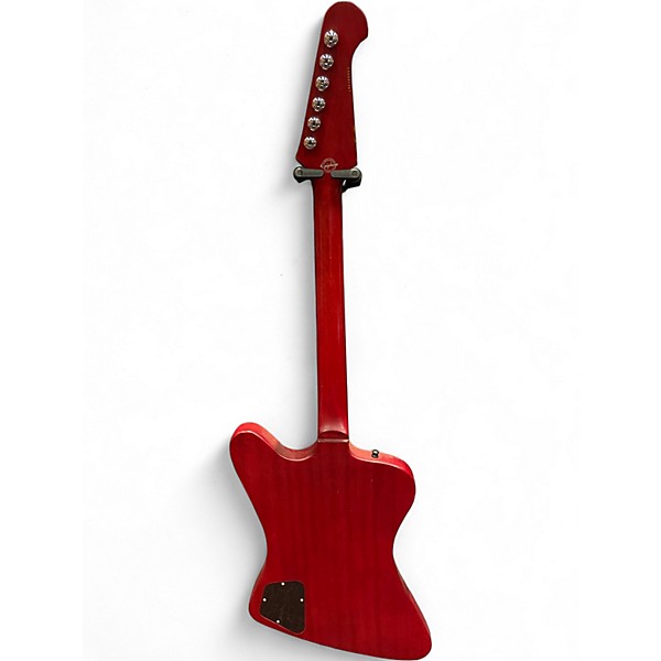 Used Epiphone Firebird Studio Satin Red Solid Body Electric Guitar