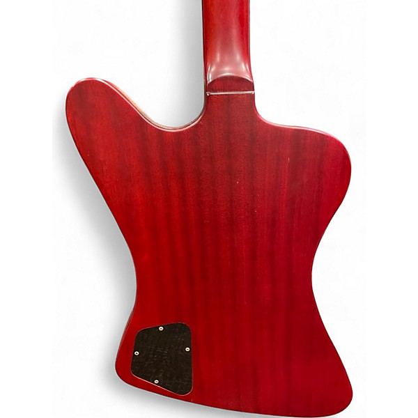 Used Epiphone Firebird Studio Satin Red Solid Body Electric Guitar
