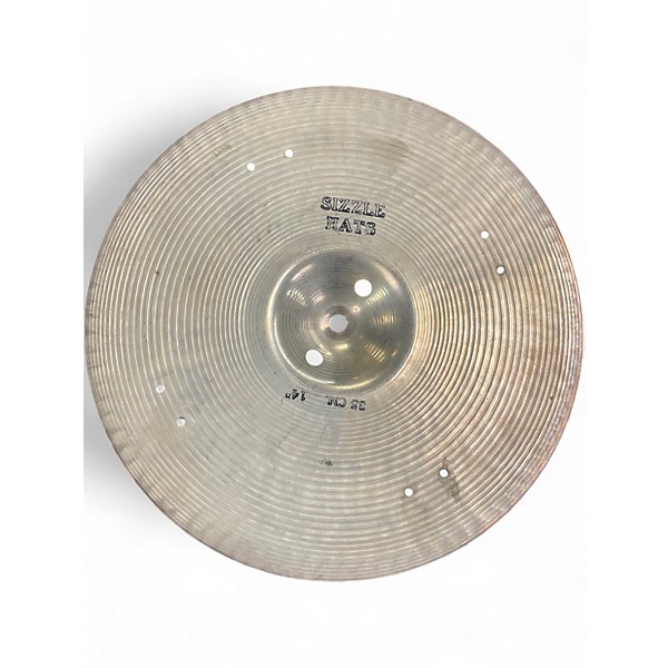 Used SABIAN 14in HHX Sizzle Hi Hat Pair Cymbal