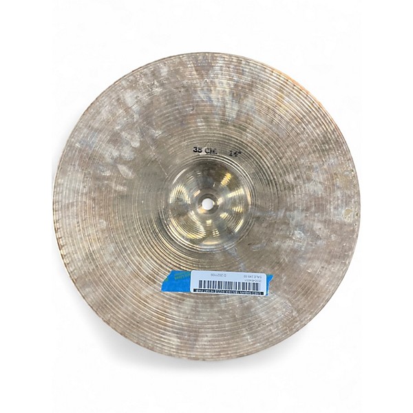 Used SABIAN 14in HHX Sizzle Hi Hat Pair Cymbal