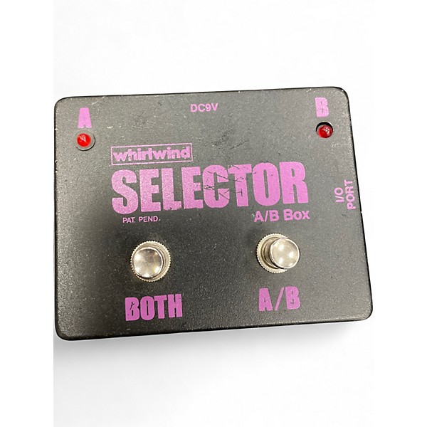 Used Whirlwind Selector AB Box Pedal