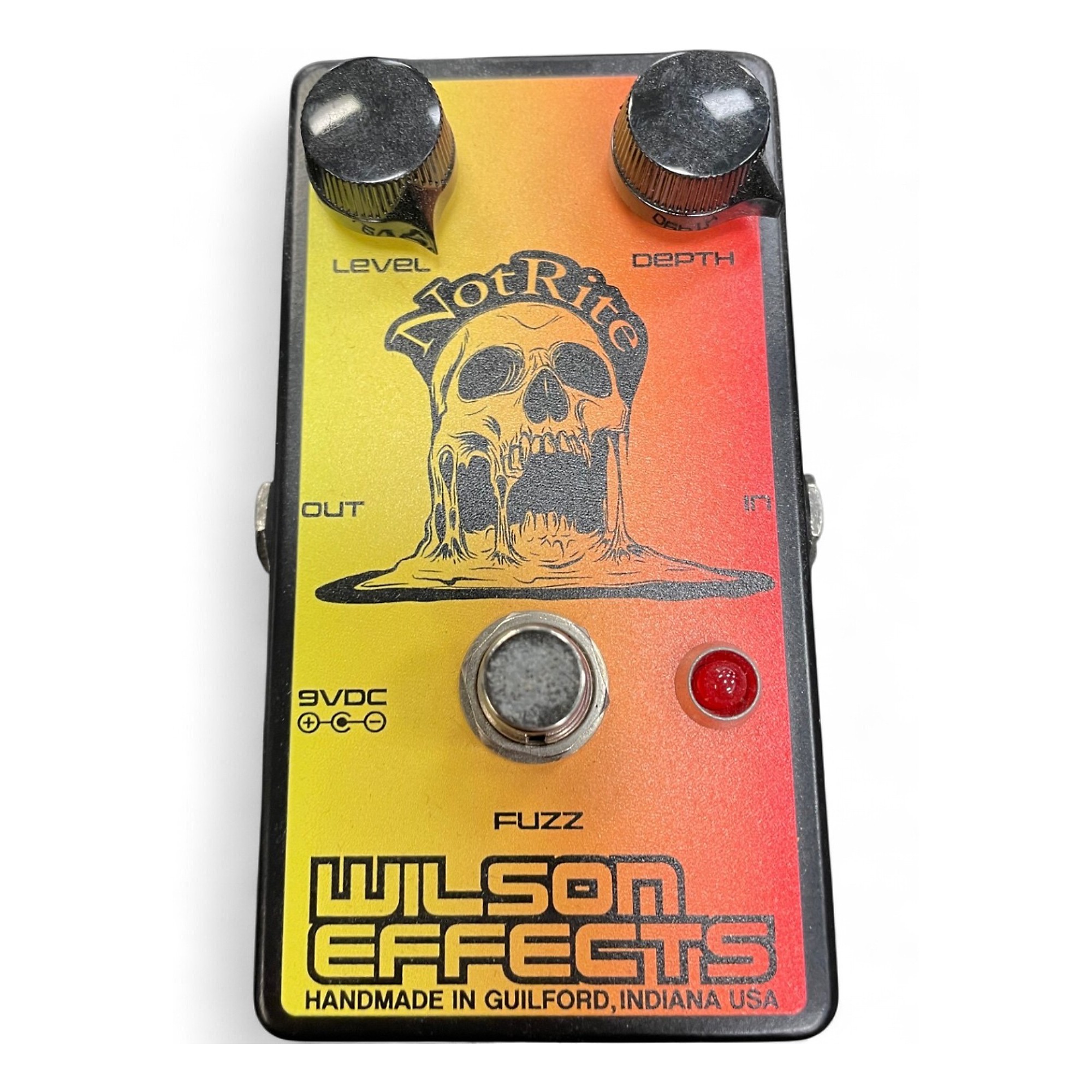 ギター wilson effects notrite fuzz used Excellent condition] Wilson Effects NotRite Explosive gate fuzz