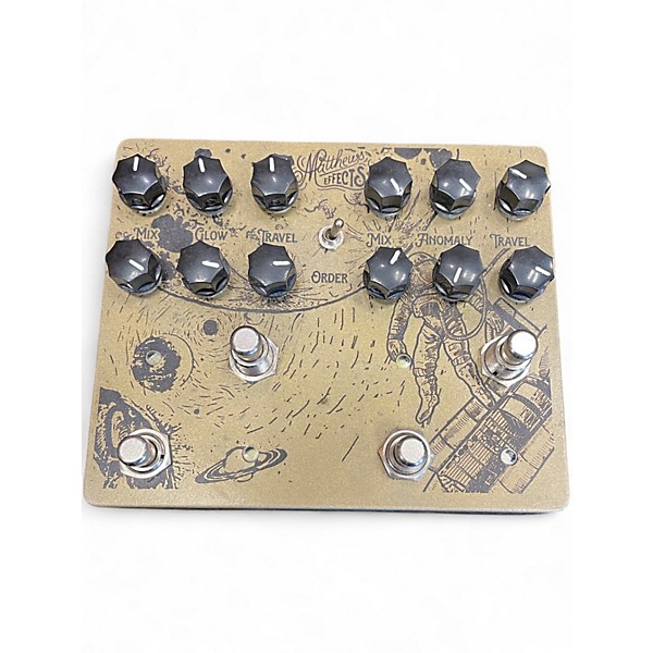 Used Matthews Effects Dual Reverb Effect Pedal