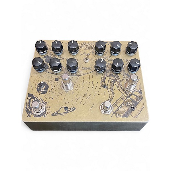 Used Matthews Effects Dual Reverb Effect Pedal