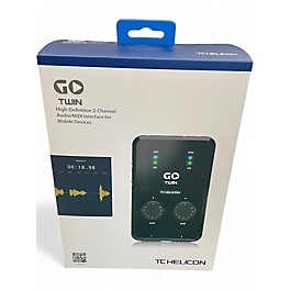 Used TC Helicon GO TWIN Audio Interface