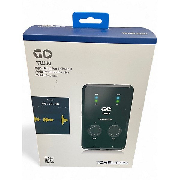 Used TC Helicon GO TWIN Audio Interface
