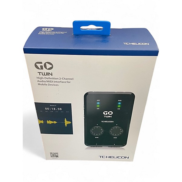 Used TC Helicon GO TWIN Audio Interface