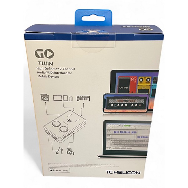 Used TC Helicon GO TWIN Audio Interface
