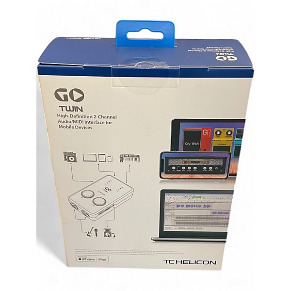 Used TC Helicon GO TWIN Audio Interface