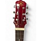 Used Electro Hawaiian Transparent Red Lap Steel