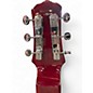 Used Electro Hawaiian Transparent Red Lap Steel