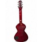 Used Electro Hawaiian Transparent Red Lap Steel