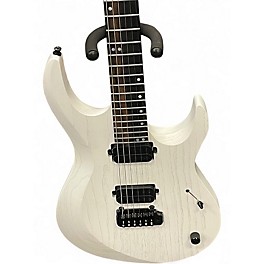 Used Kiesel Aries Neck-Through Arctic White Solid Body Electric Guitar
