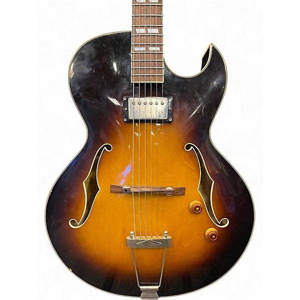 Used Eastman AR371CE Sunburst Hollow Body Electric Guitar