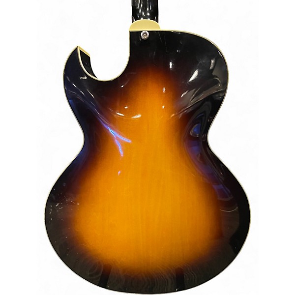 Used Eastman AR371CE Sunburst Hollow Body Electric Guitar