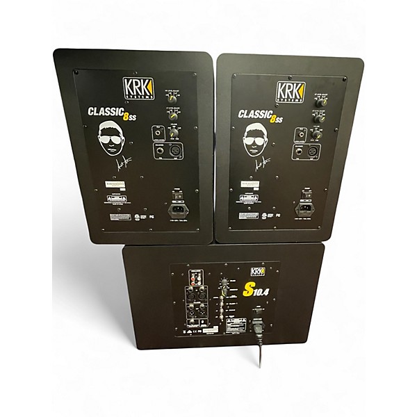 Used KRK CLASSIC 8SS PAIR Powered Monitor