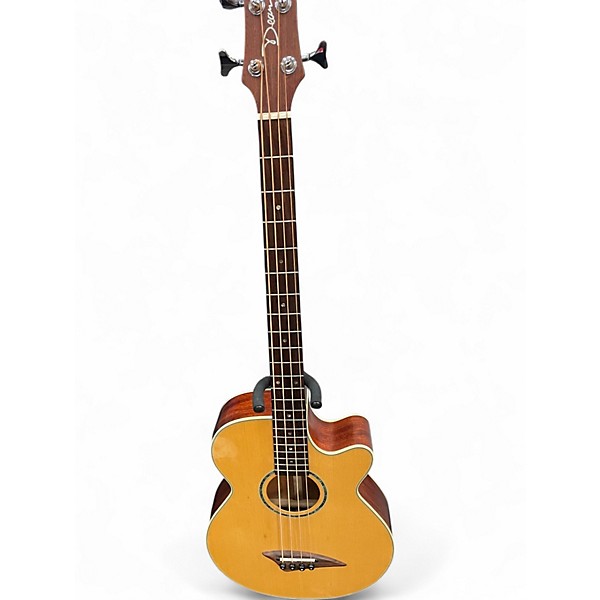 Used Dean Performer Plus Bass Natural Acoustic Bass Guitar