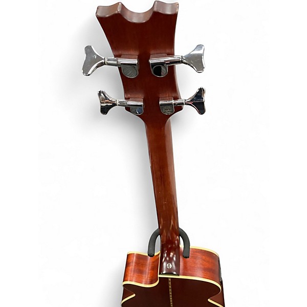 Used Dean Performer Plus Bass Natural Acoustic Bass Guitar
