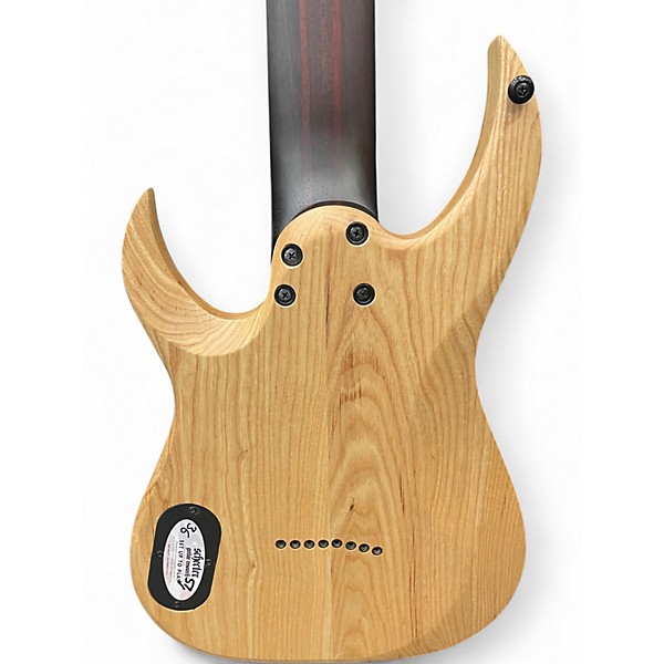 Used Schecter Guitar Research John Browne Tao-8 Satin Trans Purple Solid Body Electric Guitar