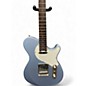 Used Cort CLASSIC TC MANSON STAGE SERIES Ice Blue Metallic Solid Body Electric Guitar