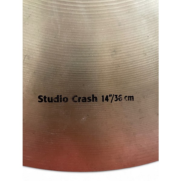 Used SABIAN 14in *HHX Studio Crash Cymbal