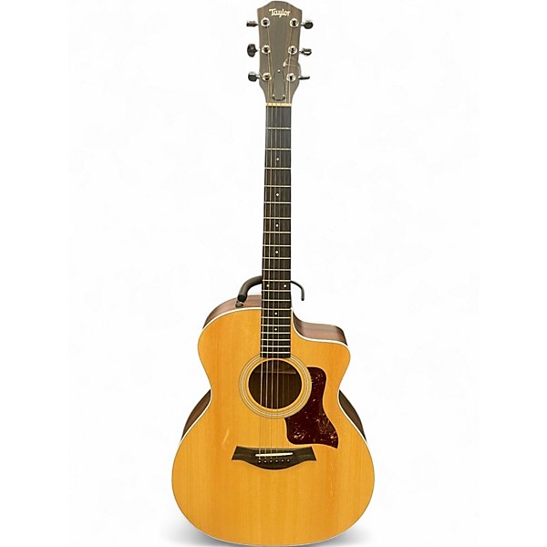 Used Taylor 214CE Natural Acoustic Electric Guitar