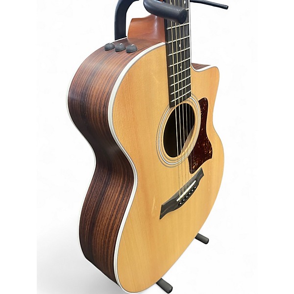 Used Taylor 214CE Natural Acoustic Electric Guitar