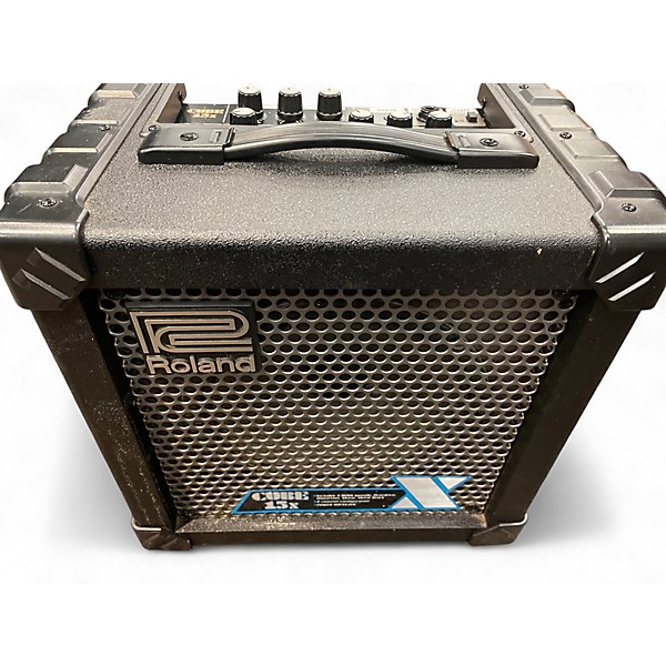 Used Roland Cube 15X 1X8 15W Guitar Combo Amp