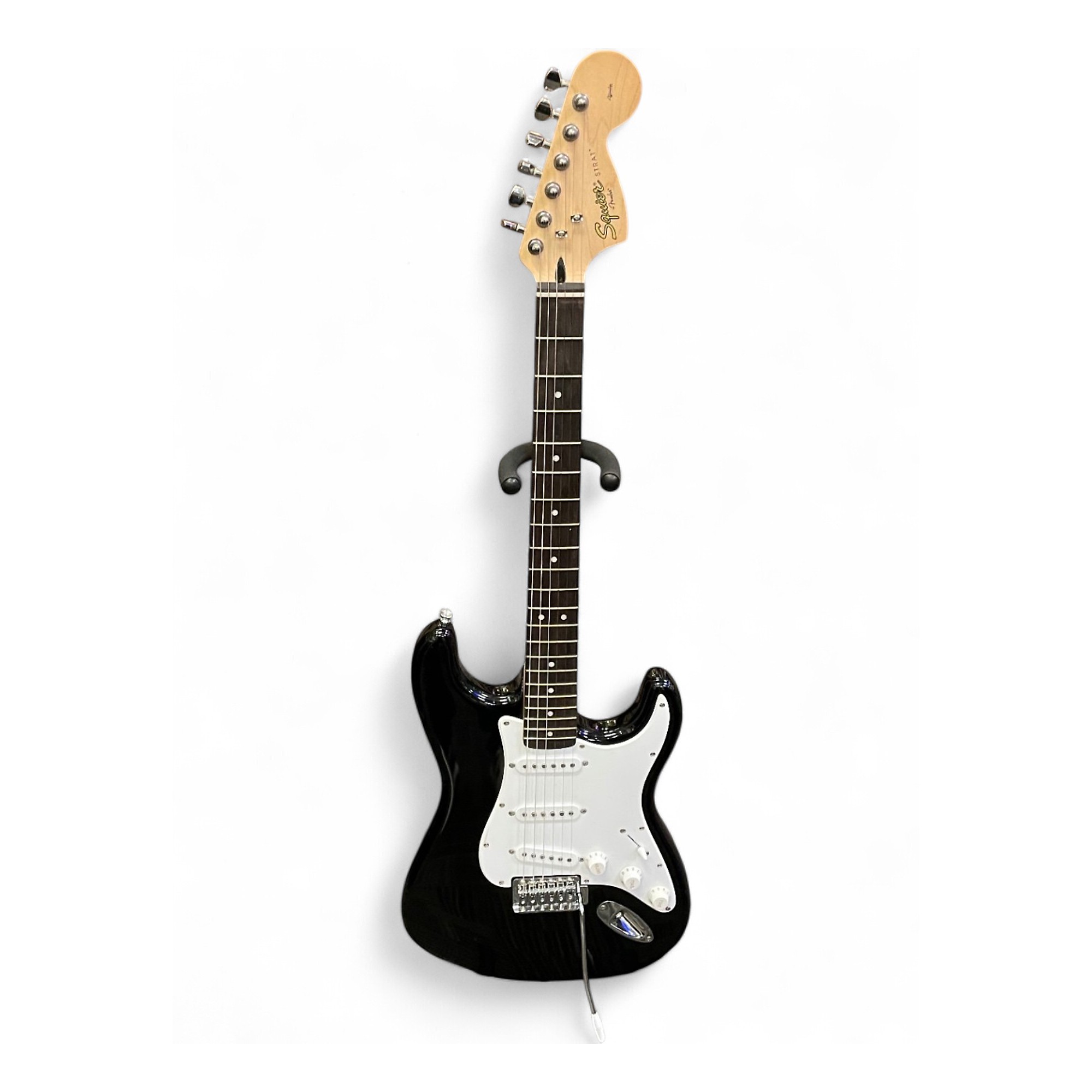Used Squier Affinity Stratocaster Black Solid Body Electric
