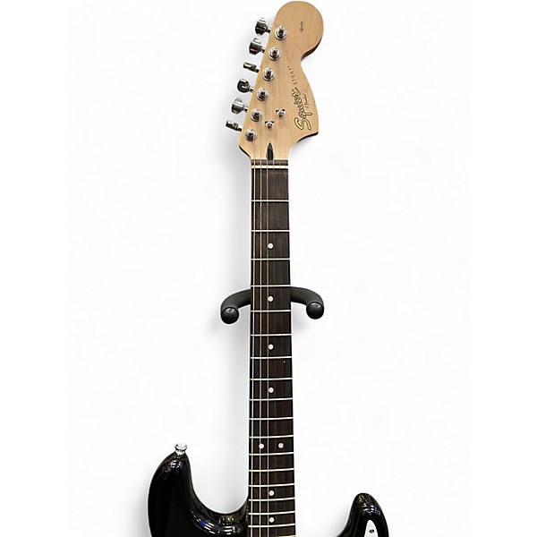 Used Squier Affinity Stratocaster Black Solid Body Electric