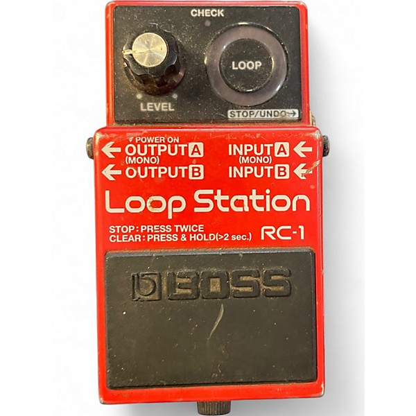 【中古】BOSS RC-1 Loop Station Used BOSS RC1 Loop Station Pedal | Guitar Center