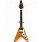 Used 2000s Epiphone Korina Flying V REISSUE Natural Solid Body Electric Guitar thumbnail