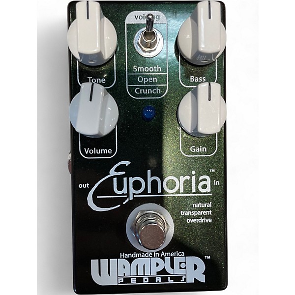 Used Wampler Euphoria Overdrive Effect Pedal | Guitar Center