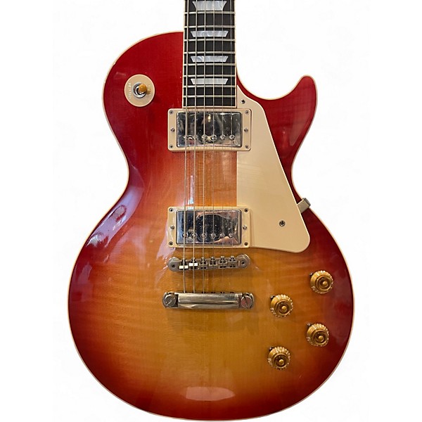Used 2022 Gibson Les Paul Standard 1950S Neck Heritage Cherry Sunburst Solid Body Electric Guitar