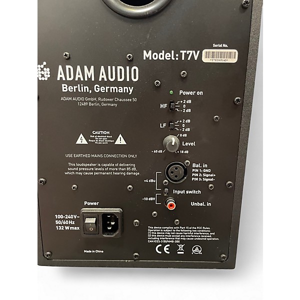 Used ADAM Audio T7V Powered Monitor
