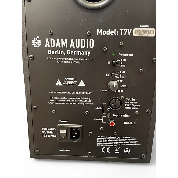 Used ADAM Audio T7V Powered Monitor